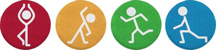 Produktbild Achoka Bewegungspunkte Activity Dots (3 cm)