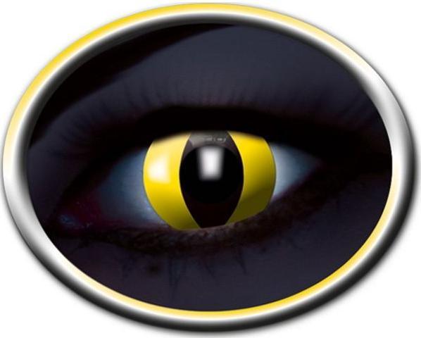Produktbild Eyecatcher UV-Kontaktlinsen Katze (Gelb)