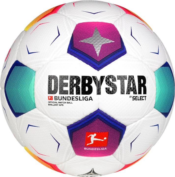 Derbystar Fussball Bundesliga BRILLANT APS Spielball Saison 2023/24 (5)