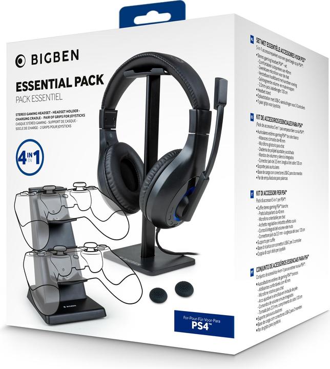 Actual product image Nacon Gaming Essential Pack Playstation 4 (Cable)