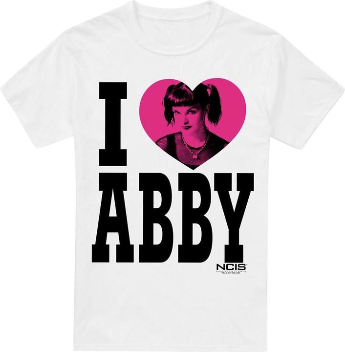 Ncis Mens I Heart Abby T-Shirt (M)