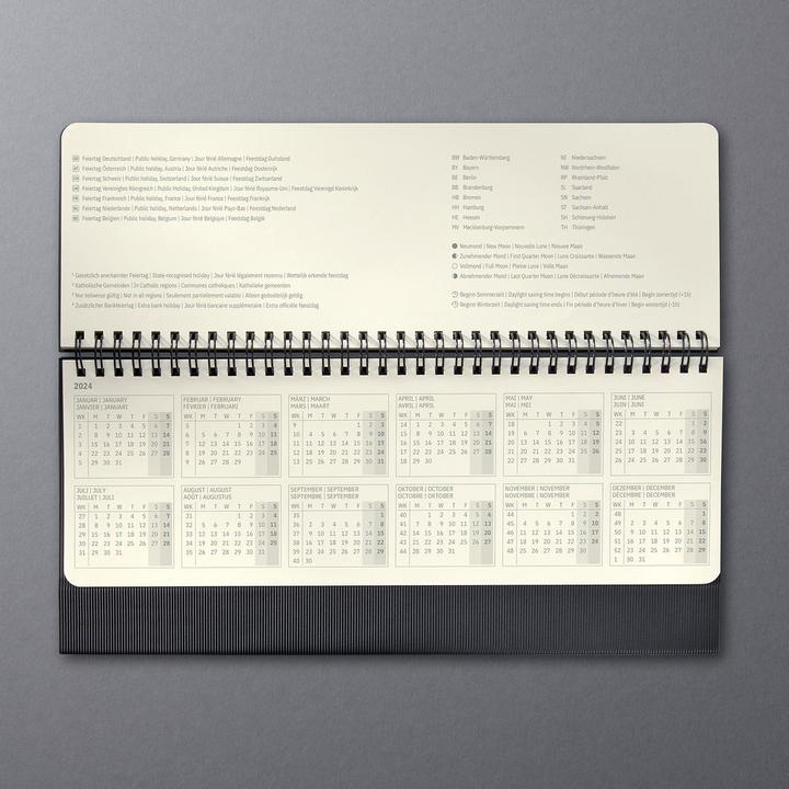 Actual product image Sigel Desk calendar (Special, Hardcover, German, French, English, Dutch)