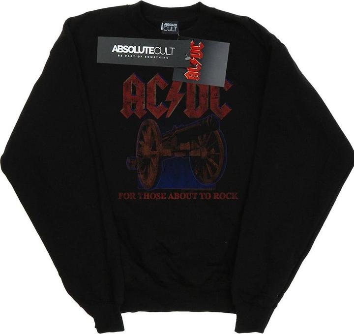 Produktbild AC/DC For Those About To Rock Canon Sweatshirt Jungen (140, 146)