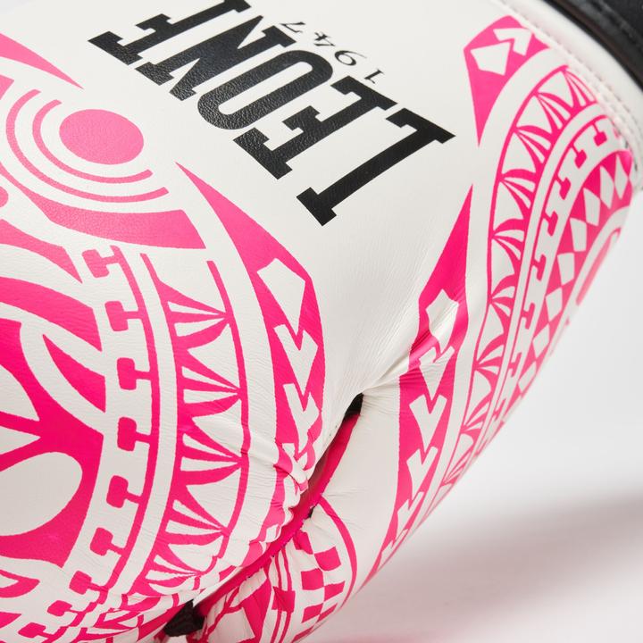 Actual product image Leone Boxing Gloves for Women Haka GN329 Pink (10 OZ, M)