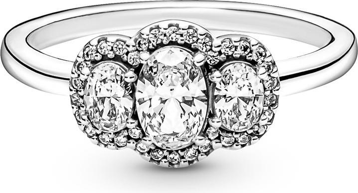 Image du produit Pandora Bague Three Stone Vintage (56, Argent 925)