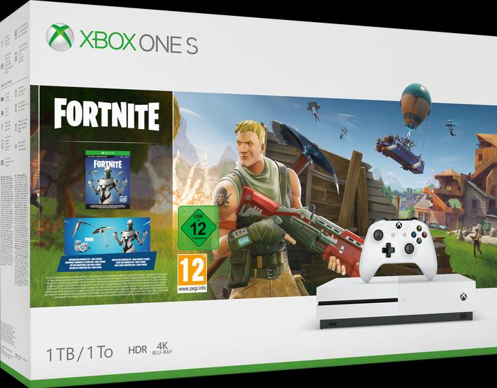 Produktbild Microsoft Xbox One S - Fortnite Bundle