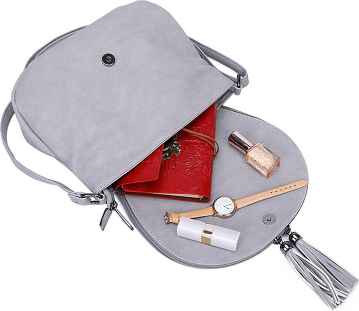 Actual product image Gallantry Zipper shoulder bag