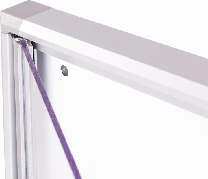 Actual product image Maul Display case, outer depth 27 mm (Whiteboard, 65.5 x 71 cm)