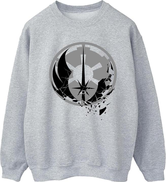 Produktbild Star Wars ObiWan Kenobi Fractured Logos Sweatshirt (S)