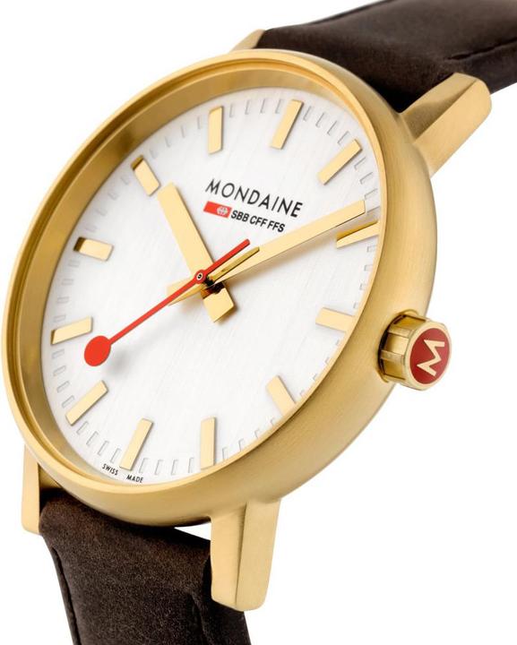 Immagine prodotto Mondaine Evo2 - Ip Gold (Orologio da polso analogico, 30 mm)