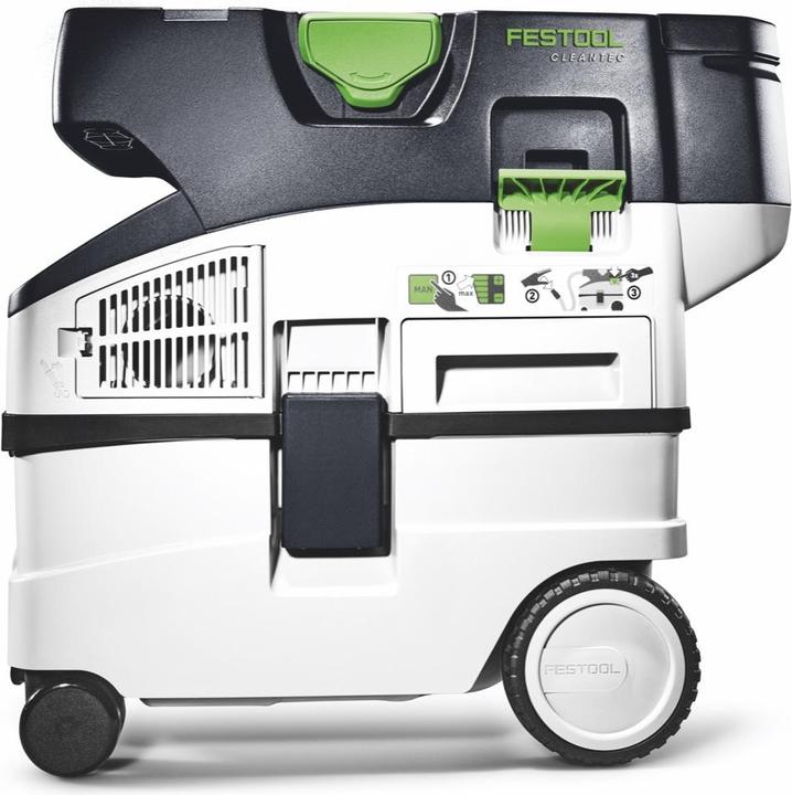 Produktbild Festool CTLC MIDI I-Basic Akku Absaugmobil 36 V ( 2x 18 V ) Staubkl. L + 2x Akku 5,0 Ah - ohne (Absauganlage)