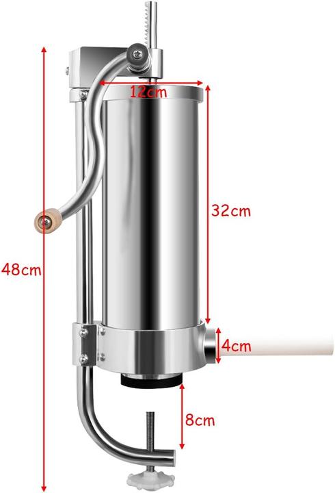 Produktbild Costway 3,6L - 4 Füllrohre