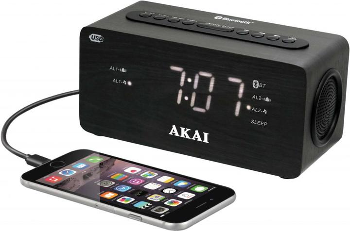 Actual product image Akai Professional ACR-2993 Digital alarm clock Black