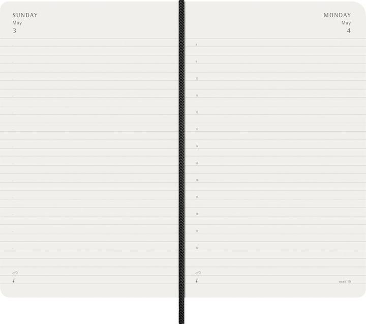 Produktbild Moleskine Geschäftsagenda Daily (13 x 21 cm, Englisch)