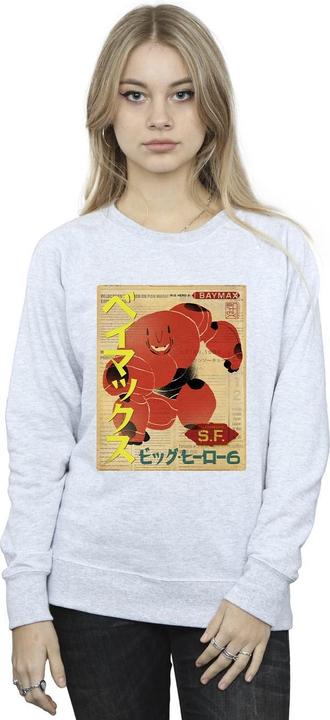 Image du produit Disney - Sweat BIG HERO BAYMAX BAYMAX NEWSPAPER - Femme (XXL)