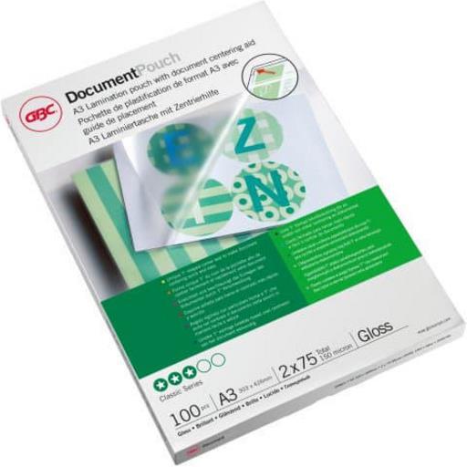 Actual product image GBC Laminating film (A3, 100 Piece, 75 µm)