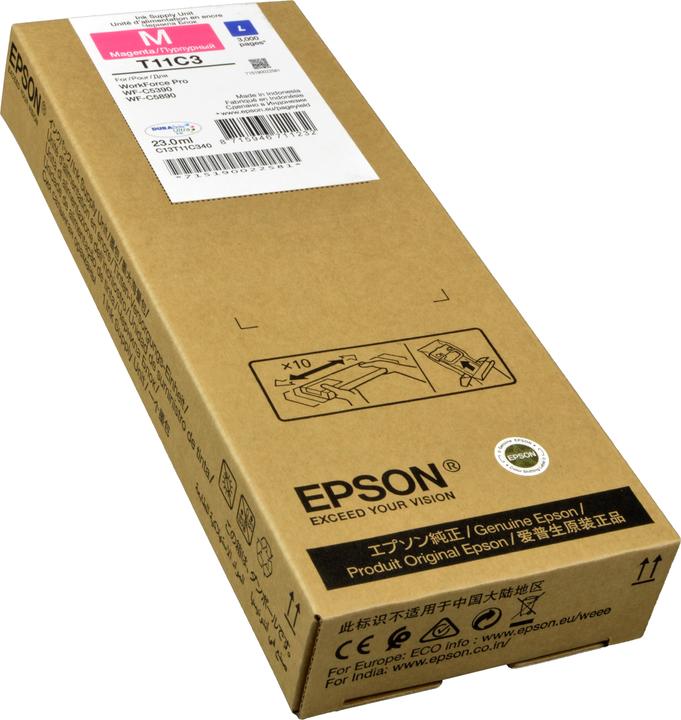Actual product image Epson WF-C53xx/WF-C58xx Series Ink Cartridge L Magenta 3,000 pages (M)