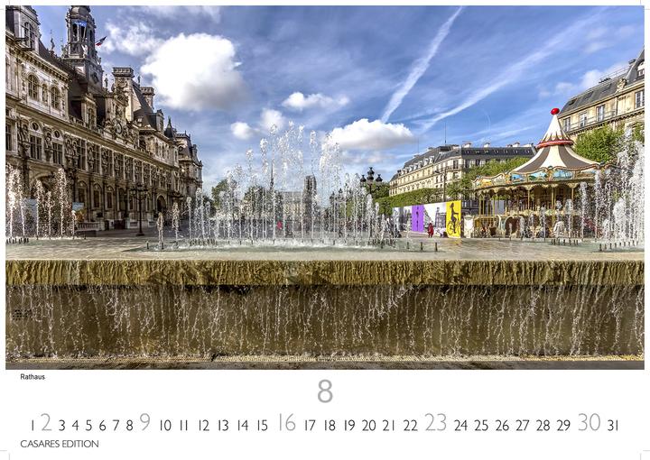 Actual product image Paris 2026 S 24x35cm (24 x 35 cm, German)
