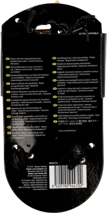 Productafbeelding Master Lock Straatmanchet 8275 (100 cm)