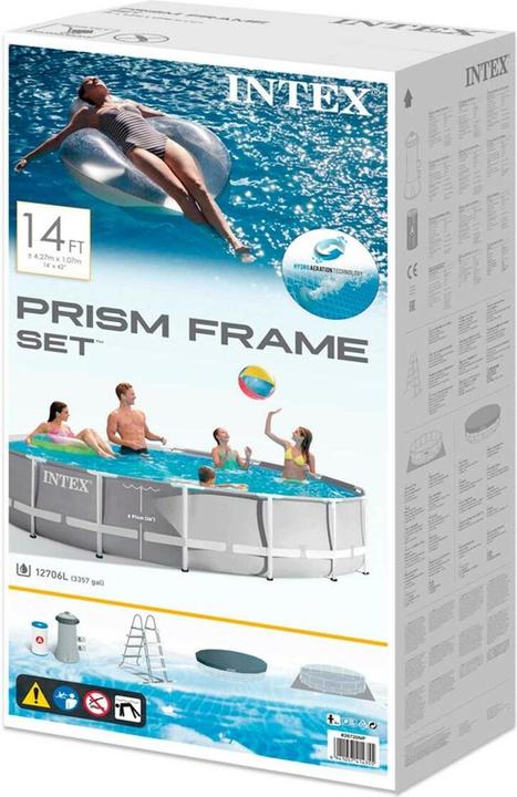 Produktbild Intex Prism Frame (Ø 427 x 107 cm)