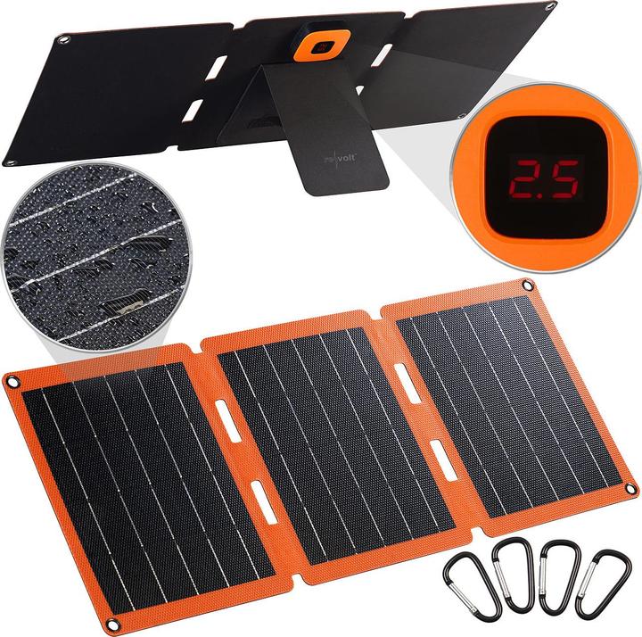 Immagine prodotto Revolt Zaino solare (21 W, 0.73 kg)