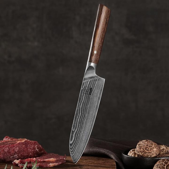 Image du produit Zayiko Kasshoku Damastmesser-Set (3-teilig) mit VG10 Kern (18 cm)