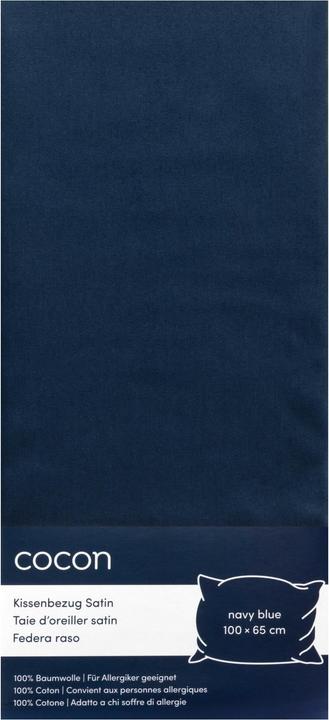 Produktbild Cocon Kopfkissenbezug Satin (Kopfkissenbezug, 65 x 100 cm)