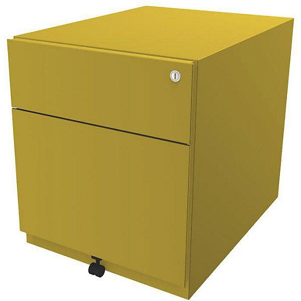Image du produit Bisley Caisson roulant Note™, avec 1 dossier suspendu, 1 tiroir universel (42 x 56,5 x 49,5 cm)
