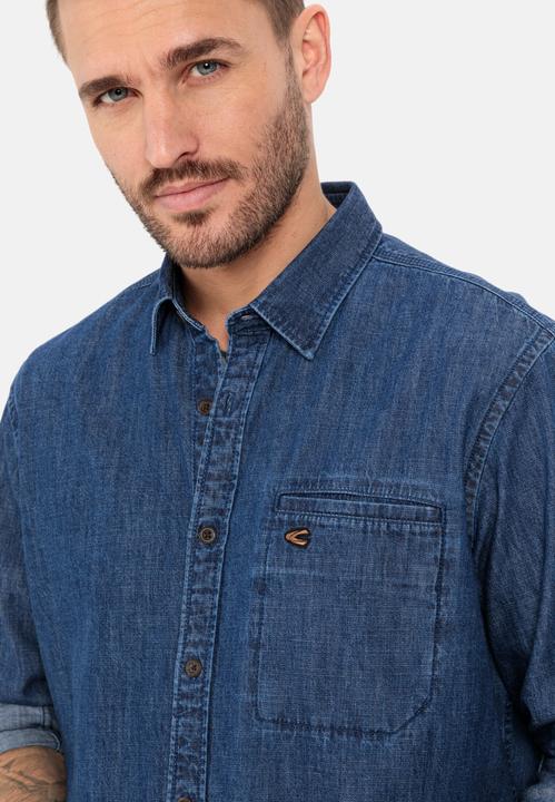 Actual product image Camel Active Denim shirt made from pure cotton (XL)