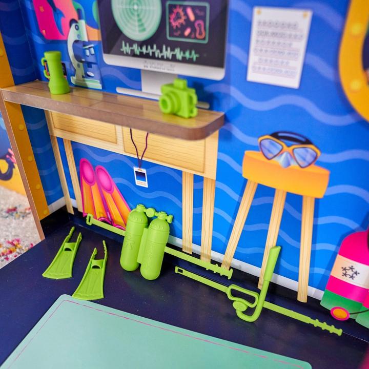 Immagine prodotto KidKraft Casa delle bambole 2-in-1 spiaggia e centro di salvataggio