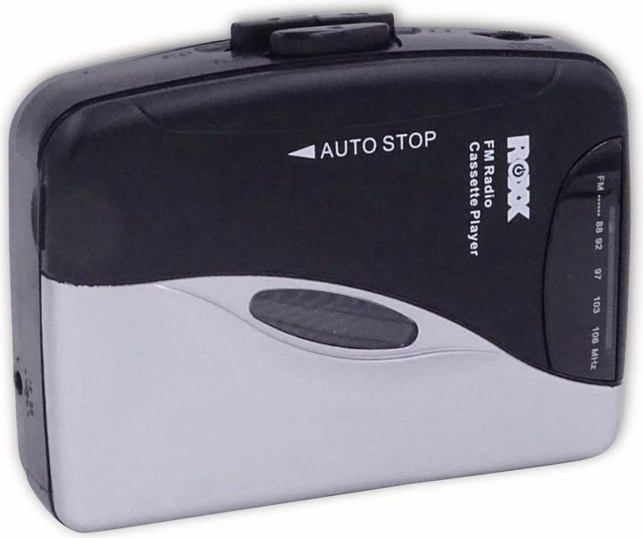 Actual product image Roxx Portable cassette player PCP300