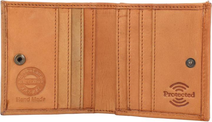 Actual product image Greenland Nature Wallet RFID protection leather 10 cm