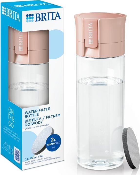 Produktbild Brita Vital Pfirsich 2-Scheiben-Filterflasche (0.60 l)