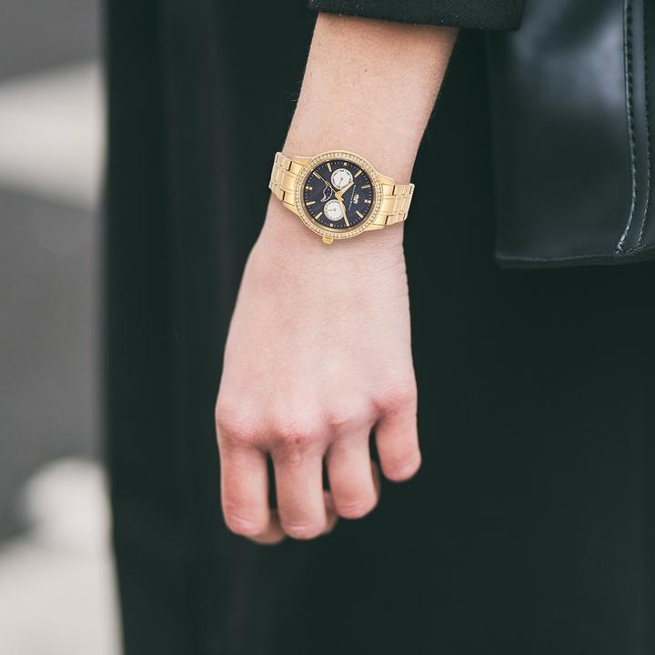 Immagine prodotto Multifunzioni Amidala in acciaio inossidabile e oro giallo - 34078 (Orologio da polso analogico, 38 mm)