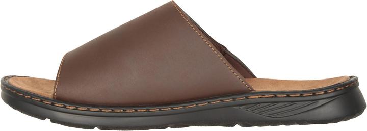 Actual product image Mountain Warehouse Mens Comfort Leather Slip-on Sandals (42)
