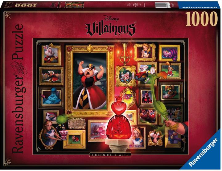 Actual product image Ravensburger Disney Villainous: Queen of Hearts (1000 pieces)