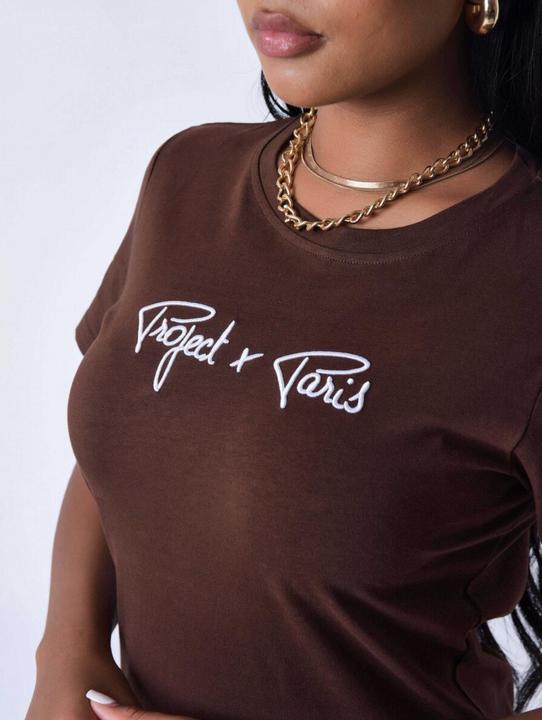 Image du produit Project X Paris t-shirt broderie logo basic (XS)