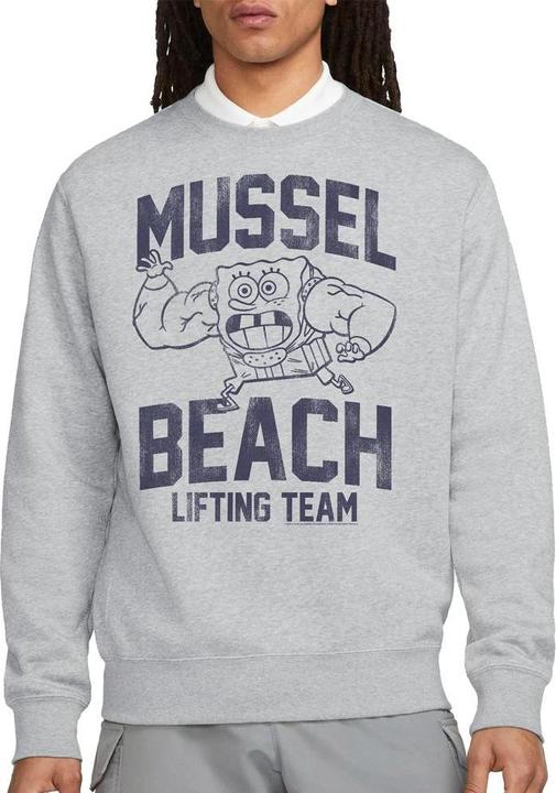 Produktbild Spongebob Squarepants Mussle Beach Lifting Team Sweatshirt (S)
