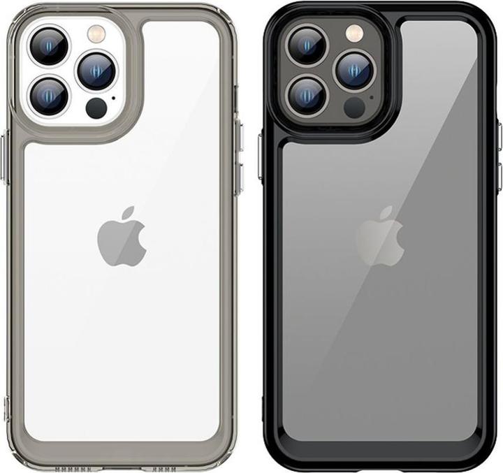 Produktbild Hurtel Outer Space Case Case for iPhone 13 Pro Max Hard Cover with Gel Frame Red (Apple iPhone 13 Pro Max)