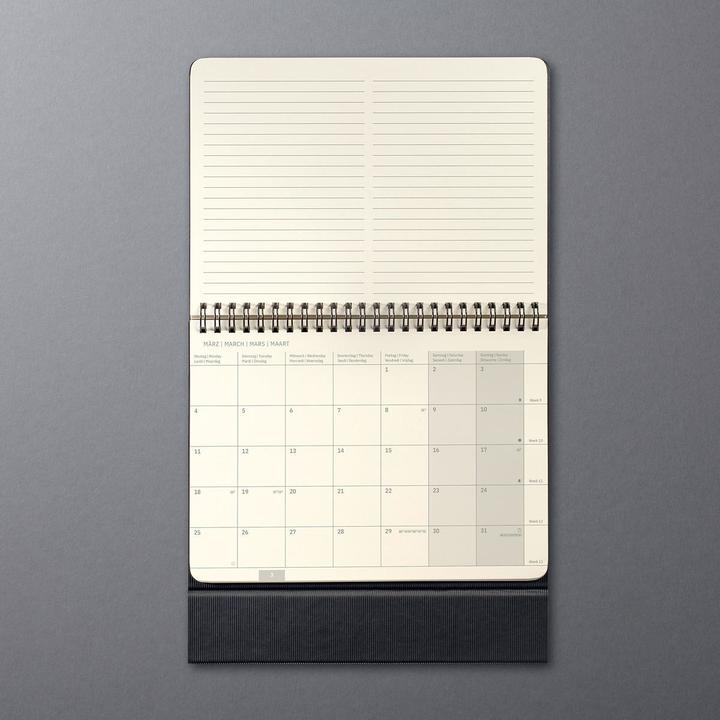 Productafbeelding Sigel Bureaukalender (21,3 x 22 cm, Hardcover, Duits, Frans, Engels, Nederlands)
