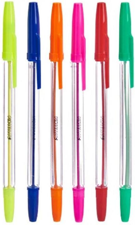 Produktbild Pincello Kugelschreiber-Set Bunt (12 Stück) (Mehrfarbig, 12 x)