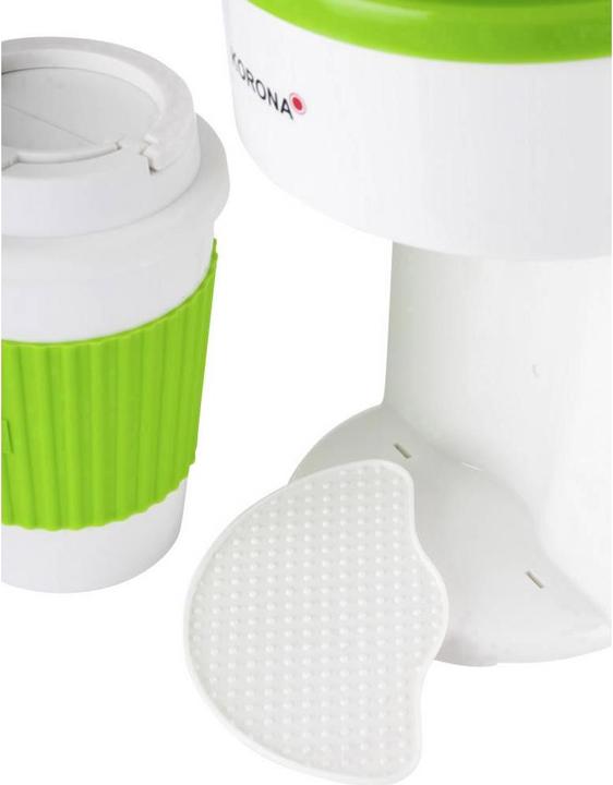 Actual product image Korona Coffee makerToGoMug green / white