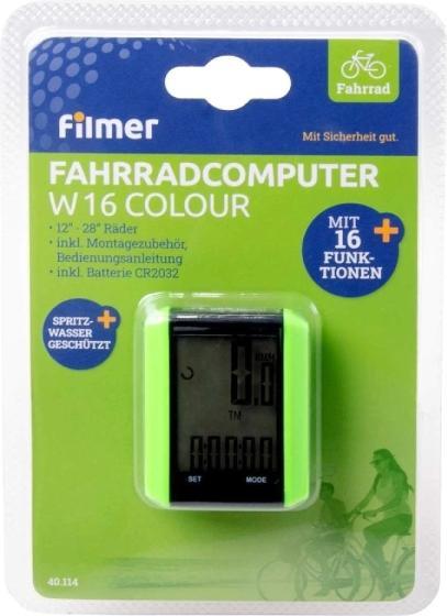 Actual product image Filmer Bicycle computer W 16 Color