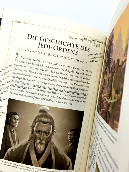 Actual product image Panini Star Wars: Das Buch der Jedi (German, Daniel Wallace, Marc Winter, 2018)