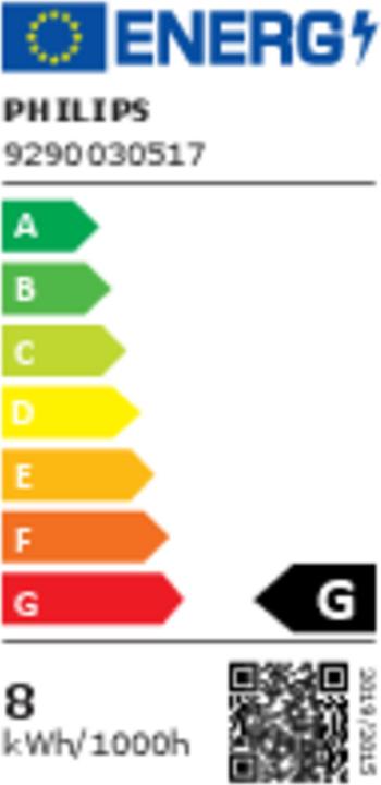 Energie-Label Philips Hue White BT (E27, 7 W, 550 lm, 1 x, G)