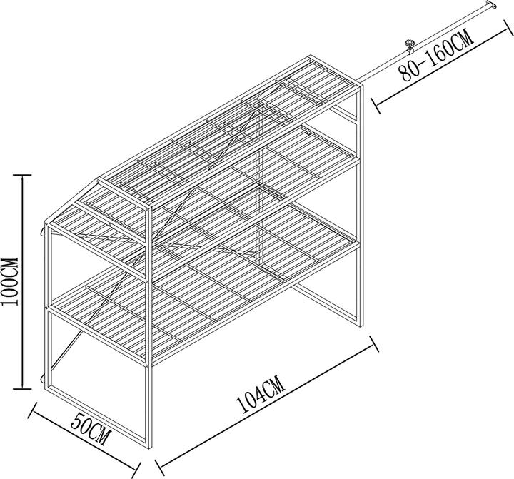 Produktbild VCM Disal (100 x 100 x 50 cm)