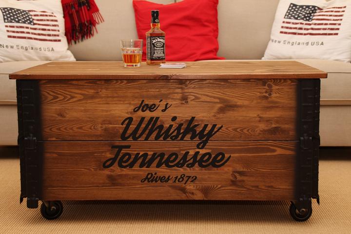 Immagine prodotto Uncle Joe´s Tavolo con cassapanca Whisky