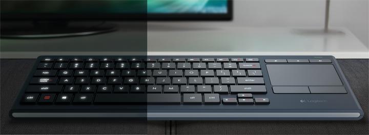 Image du produit Logitech Clavier illuminé sans fil K830 (US, Sans fil)