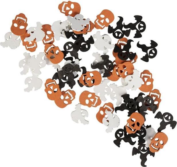 Produktbild MICA Living Streudeko - Halloween - aus Holz - 60 Stück