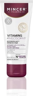 Produktbild Mincer Pharma Vitamins Philosophy Regenerating Hand Cream No.1025 100Ml (100 ml)